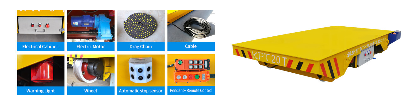 Mobile cable power transfer cart