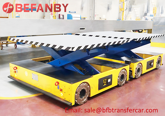 trackless transfer AGV