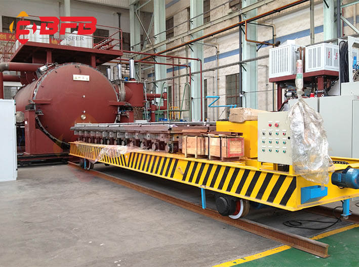 Vacuum Furnace Using Transfer Cart