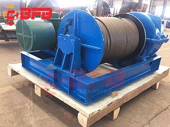 2 Sets Steel Wire Rope Electric winch 5 ton Exported Mexico