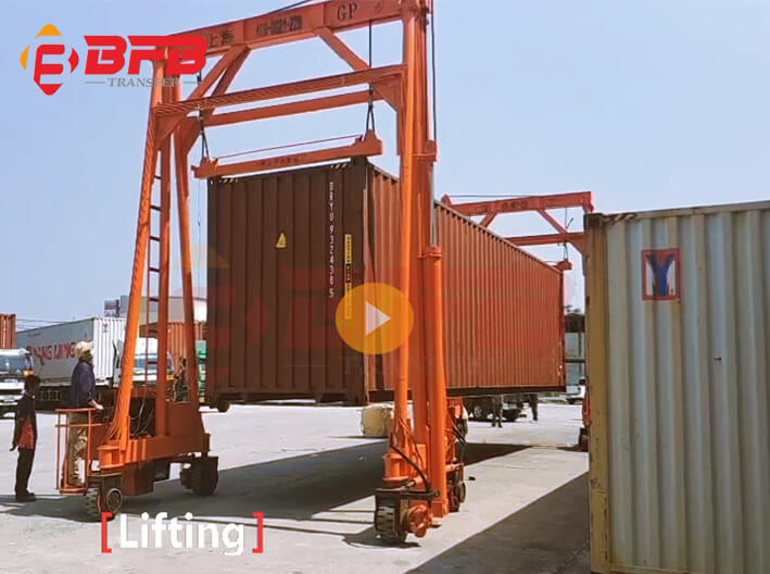 Hydraulic Crane For Container Handling