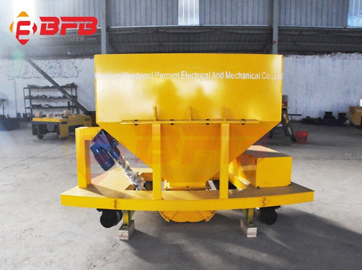 Automatic Hopper Dump Rail Transfer Cart