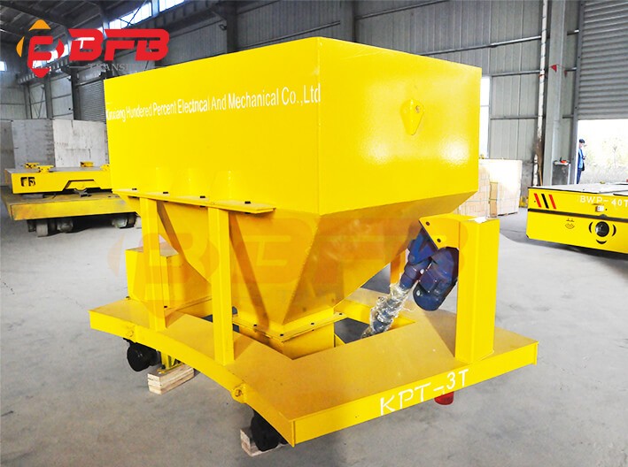 Automatic Hopper Dump Rail Transfer Cart