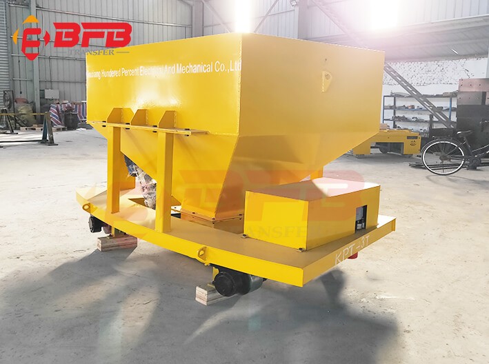 Automatic Hopper Dump Rail Transfer Cart