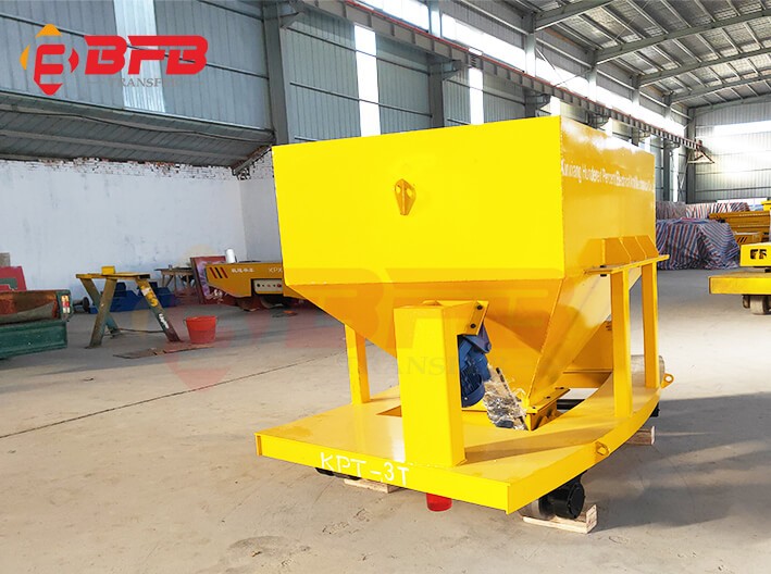 Automatic Hopper Dump Rail Transfer Cart