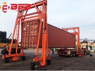 Hydraulic Crane For Container Handling