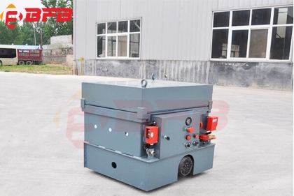 4 Ton Customized Battery Power Rail Transfer Cart For Shipyard Boat Traction Exported Nepal