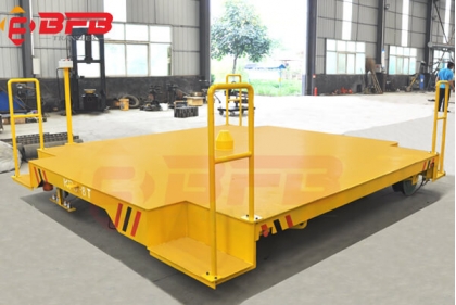 8T Cable Drum Transporter Workshop Transfer Cart Remote Control For Basket Transportation