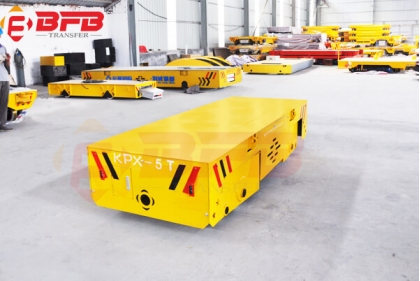 Aluminum Factory Coil Billet Transport Cart 5 Ton Capacity For Yard Movement