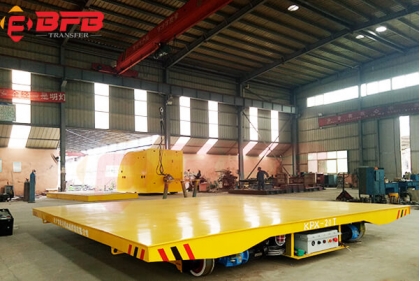 Spray Booth Battery Electric Railroad Transfer Freight Cart With Explosion Proof Protection