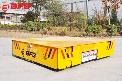 Workshop Steerable Battery Operated Transfer Cart 5 Ton Manufacturer Price