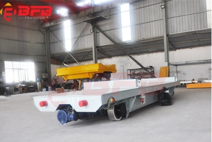 Anti - Explosion 15T Rail Transfer Platform Car For Projectile Bodies Handling