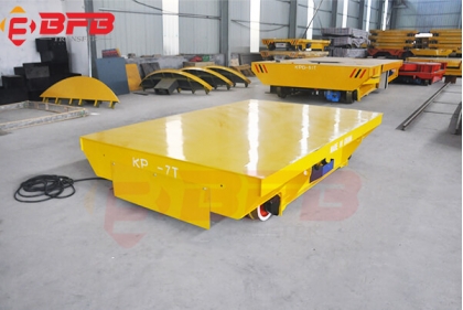 7 Ton Load Electric Driven Transfer Platform For Structural Steel Painting