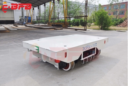 PLC System 10 Ton Rail Guided Automated Vehicle With Lateral Movement