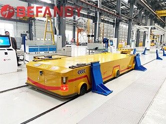 40T RGV Industrial Rail Transportation Cart Customer Feedback