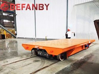 Clean Room Rail Transfer Cart Application