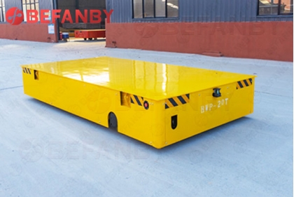Heavy Duty Manual Remote Control Trackless Battery Transfer Vehicle