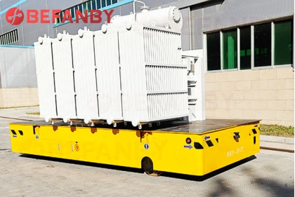 Customizable 30Ton Steerable Trackless Transfer Cart For Factory