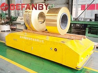 BEFANBY Trackless Intelligent Transport Electric Transfer Cart Improves Factory Efficiency