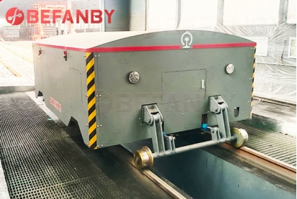 BEFANBY 100Ton Rail Maintenance Transfer Cart Was Successfully Delivered