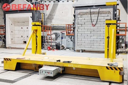 10Ton Customized Intelligent Control Railway Battery Transfer Cart Solution