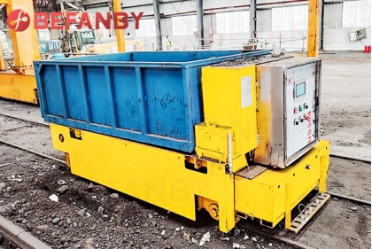 Customized Solution For A 2Ton Low Voltage Rail Powered Transfer Cart For Transferring Excess Coal