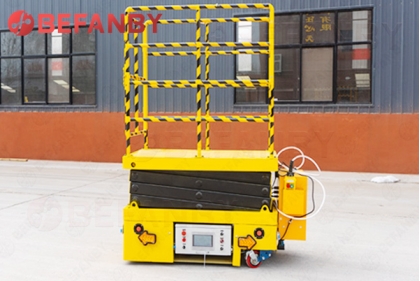 Customized Handling Case Study: 0.3Ton Lifting AGV Electric Transfer Cart