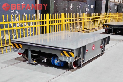 BEFANBY Intelligent Transfer RGV Rail Turntable Electric Transfer Cart Solution