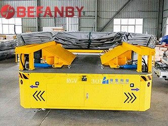 Heavy Duty Customized 30Ton RGV Rail Transfer Cart Successfully Delivered