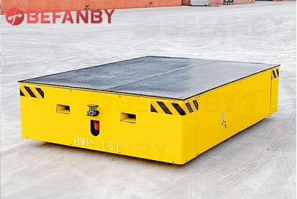 Highly Efficient And Customized 15Ton Trackless Electric Transfer Cart