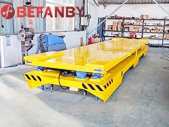 How Do Rail Guided Transfer Carts Achieve Long Distance Transport?