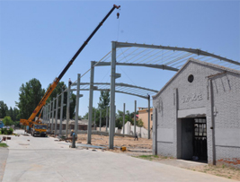 30 ton transfer cart on rails