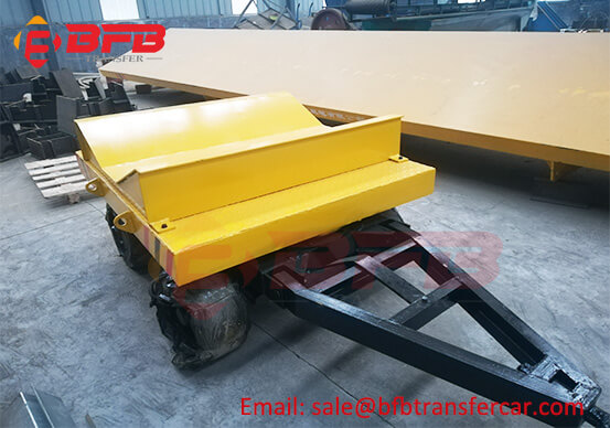 10 Ton V Frame Unpowered Trackless Coil Trailers For Sale Exported Philippines