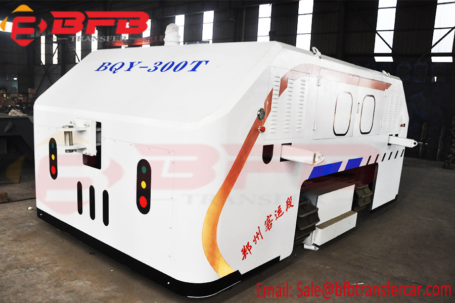 300 Ton Load Railway Transfer Trolley Electric Tow Tractor For Towing Locomotive On Rails And Road