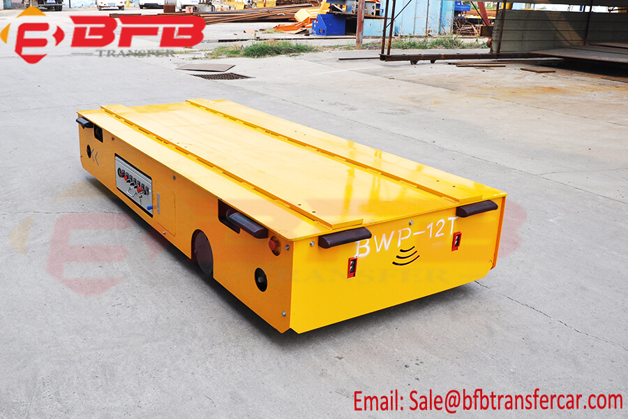 12 Ton Outdoor Transport Platform Car With Climbing System For Concrete Beam Transfer