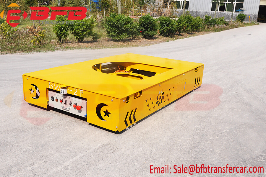 2T Battery Transfer Cart Power Line Trolley Used For Transfer Heavy Cargo Or Equipment