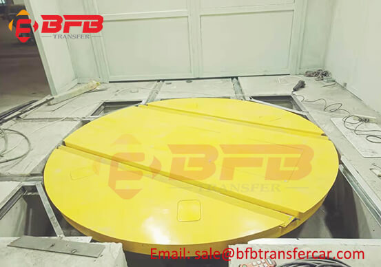 1T Workshop Industry Rail Turntable Manufacturer Technical Requirement