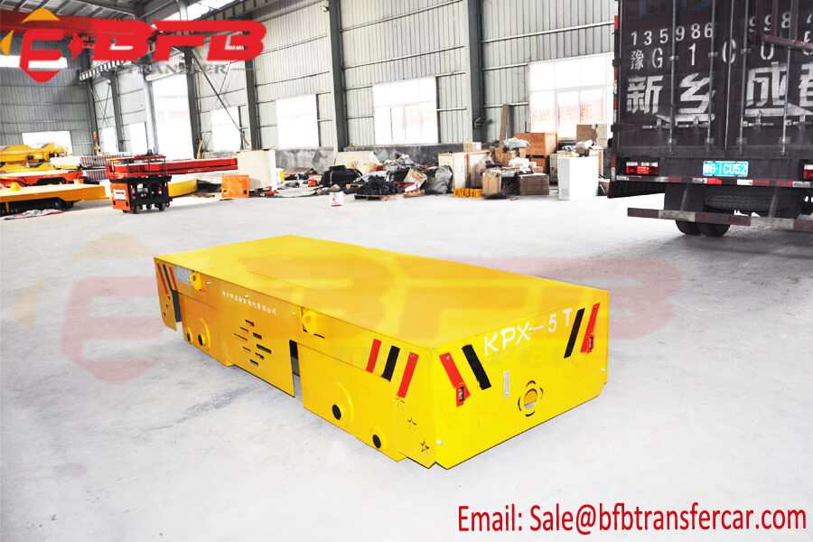 Aluminum Factory Coil Billet Transport Cart 5 Ton Capacity For Yard Movement