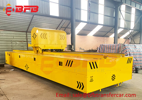  Anti Heat Track Transfer Cart With Ferry Tractor System For Coking Furnace Shop