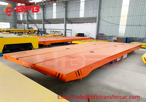 Explosion Proof Rail Type Transfer Car Trolley 15 Ton 12T For Spray Painting Workshop