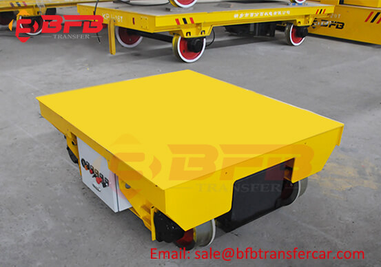 10T 20 Ton Motorized Mould Rail Trolley Manufacturer For Mold Workshop Transfer