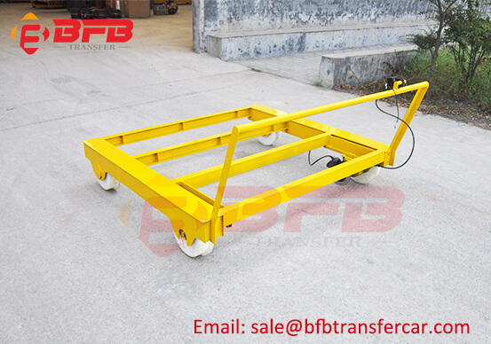 Human Towing 3T Rail Track Transport Platform For Railway Material Handling