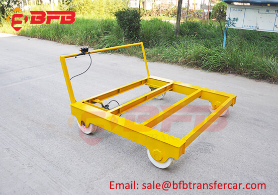 Human Towing 3T Rail Track Transport Platform For Railway Material Handling