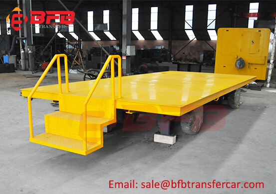 Japan Manual Heavy Weight Transport Platform Trolley 5 Ton For Workshop Hopper Transfer