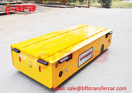 Transporter Autos Trackless Electric Platform Cart Trolley 12T