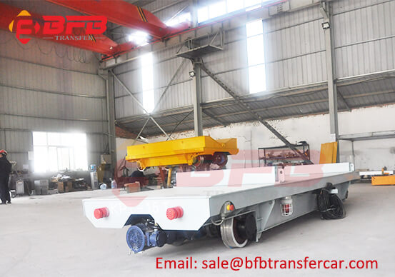 Anti - Explosion 15T Rail Transfer Platform Car For Projectile Bodies Handling