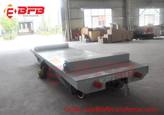 Anti - Explosion 15T Rail Transfer Platform Car For Projectile Bodies Handling