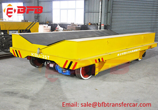 Electric Railway Coil Transfer Car 25 Ton For Galvanized Coil Transportation