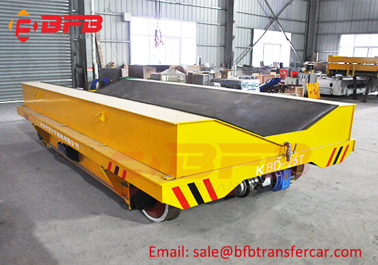 Electric Railway Coil Transfer Car 25 Ton For Galvanized Coil Transportation