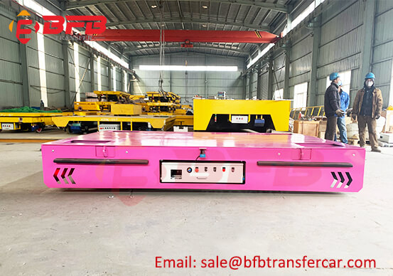 15T Battery Power Electrical Railway Trolley For Workshop Robot Transfer